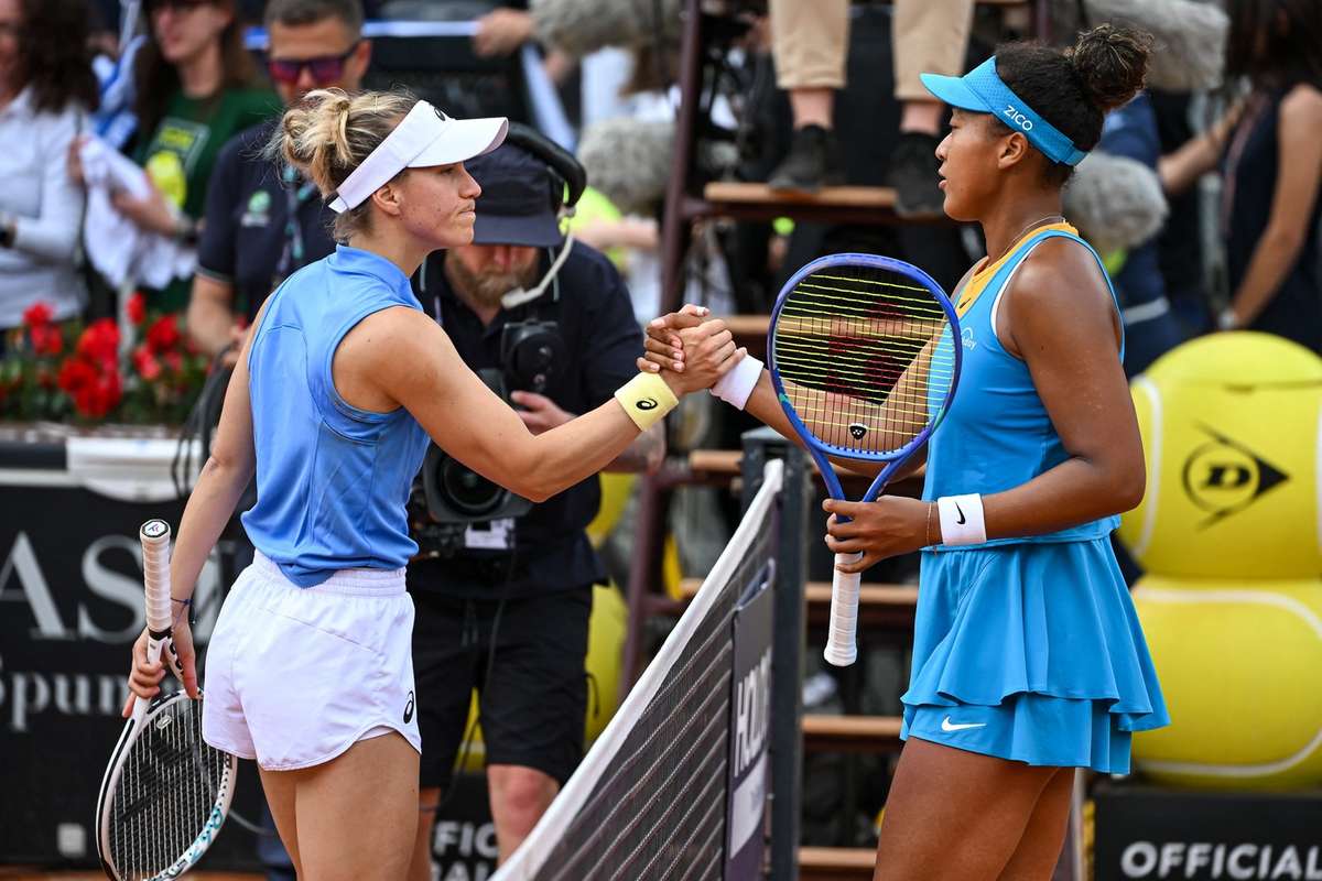 Osaka and Jabeur move through in Italian Open as Badosa and Kvitova pull out